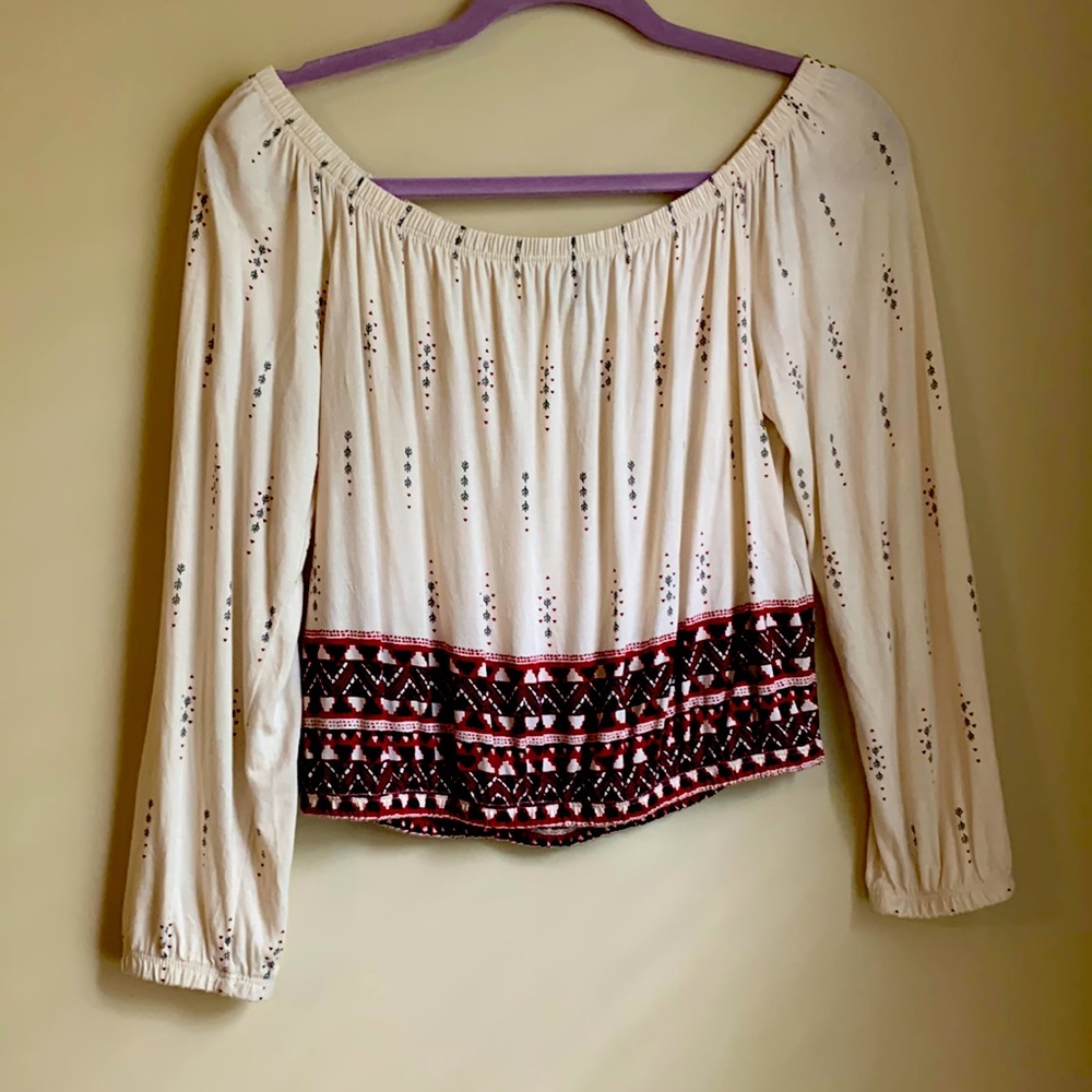 H+M lightweight crop top